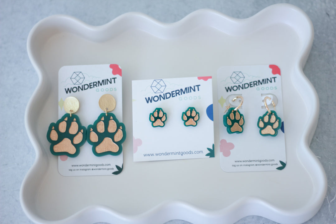 Wesleyan Earrings