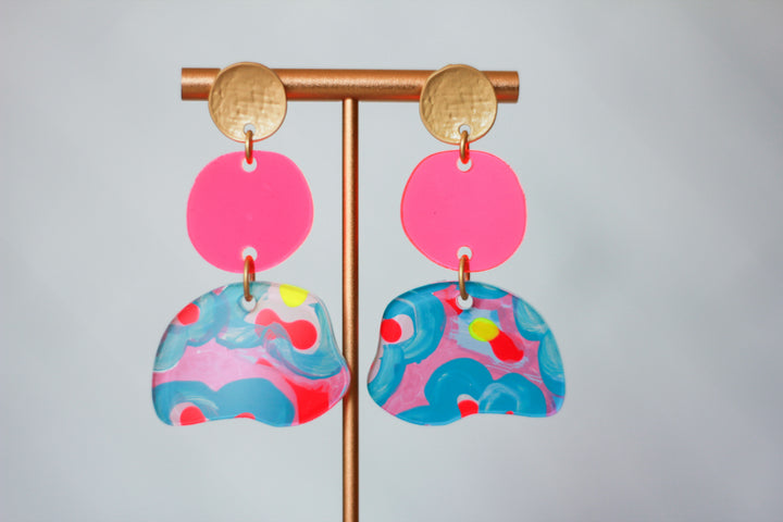 Palette Drop Earrings