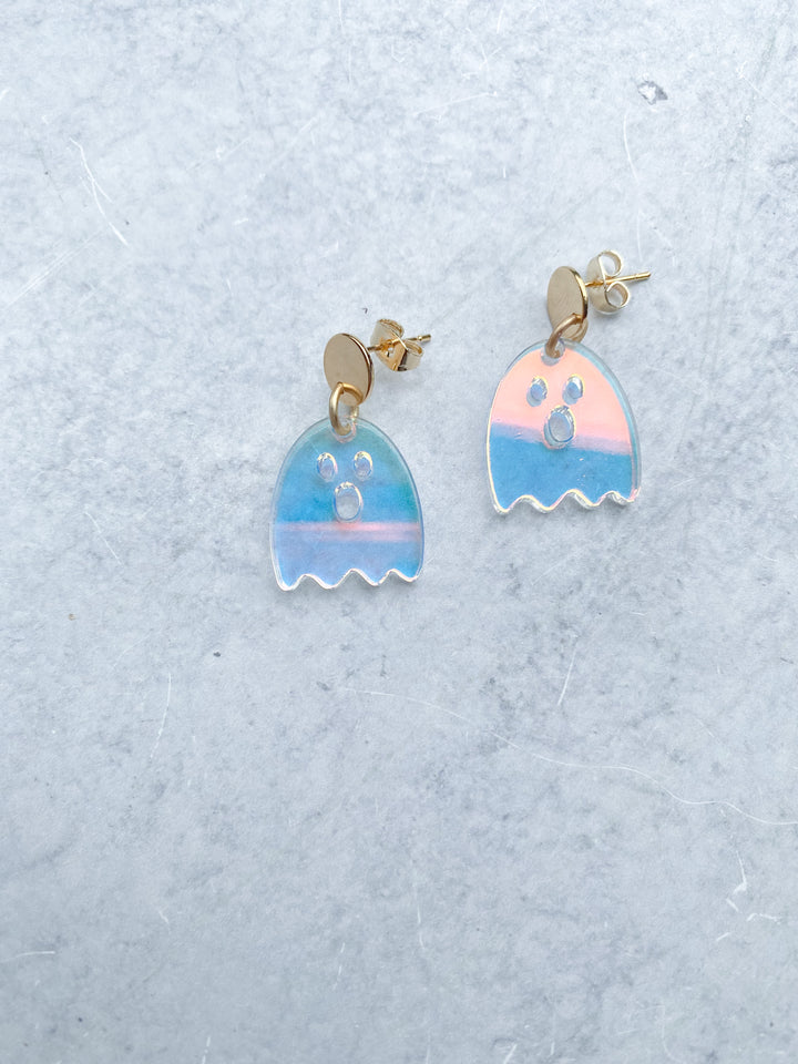Mini Ghost Earrings