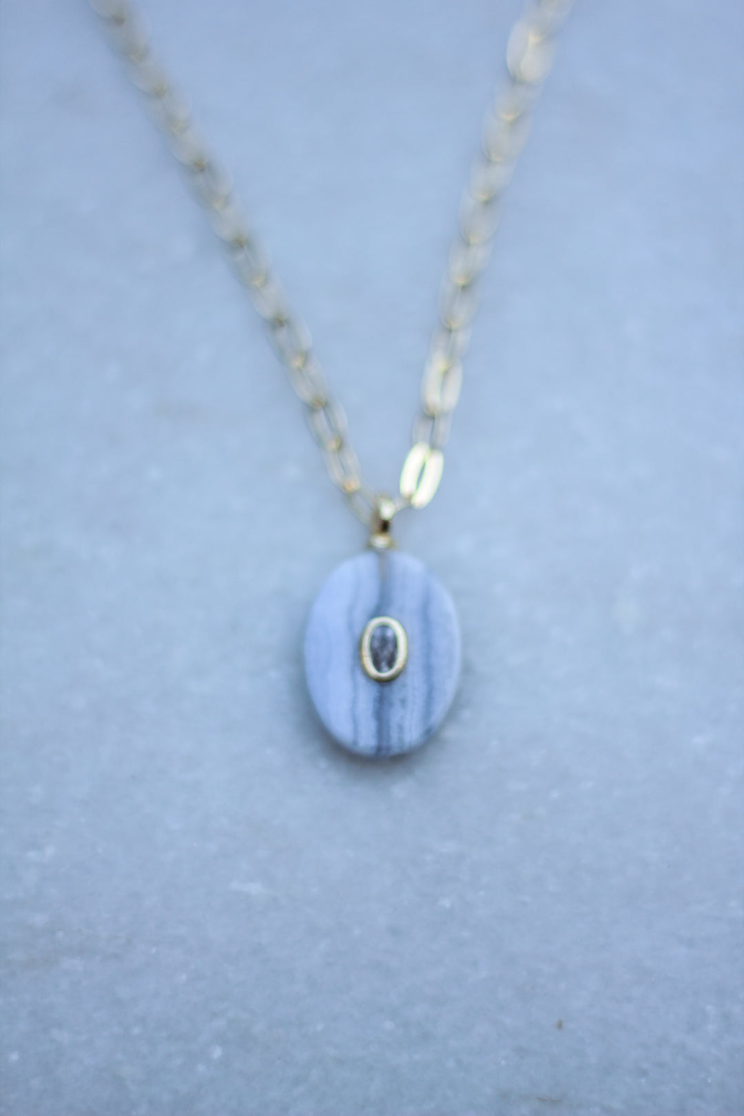 Stone Pendant Necklace