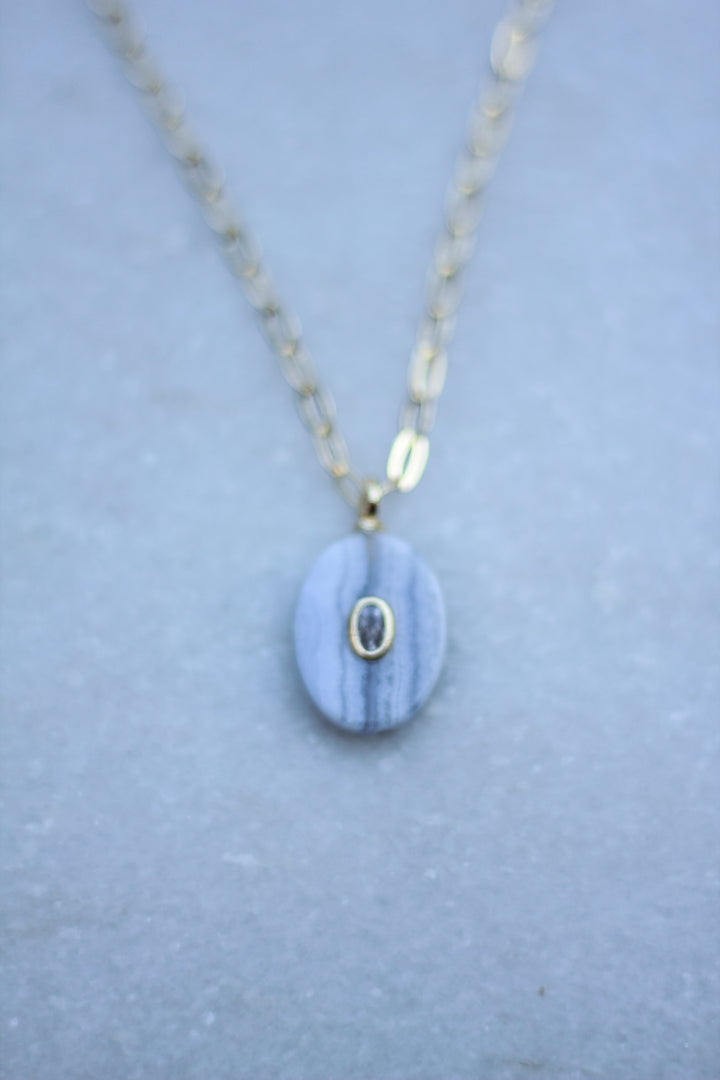 Stone Pendant Necklace