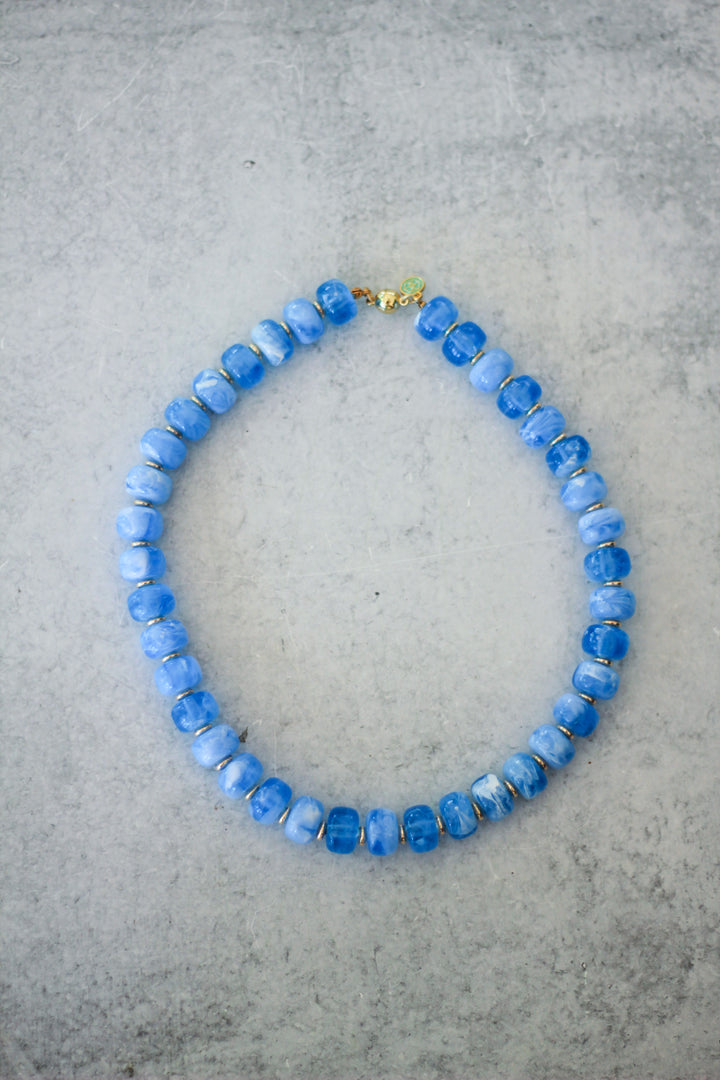 Chunky Acrylic Beaded Necklace