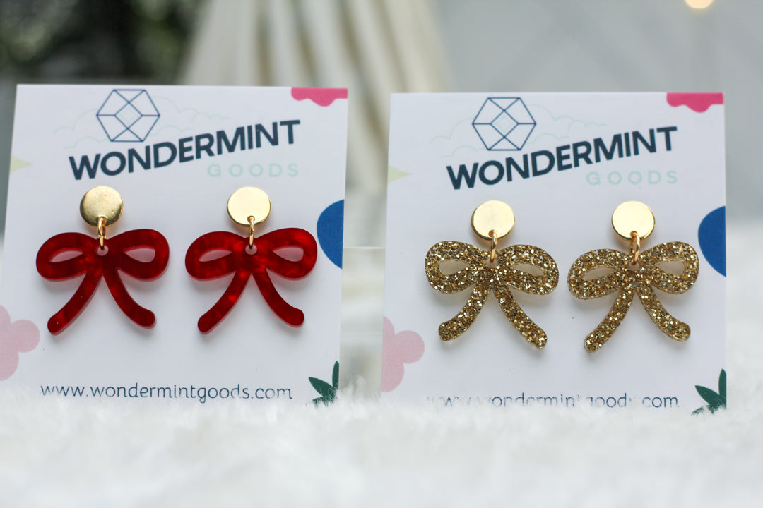 Mini Bow Earrings