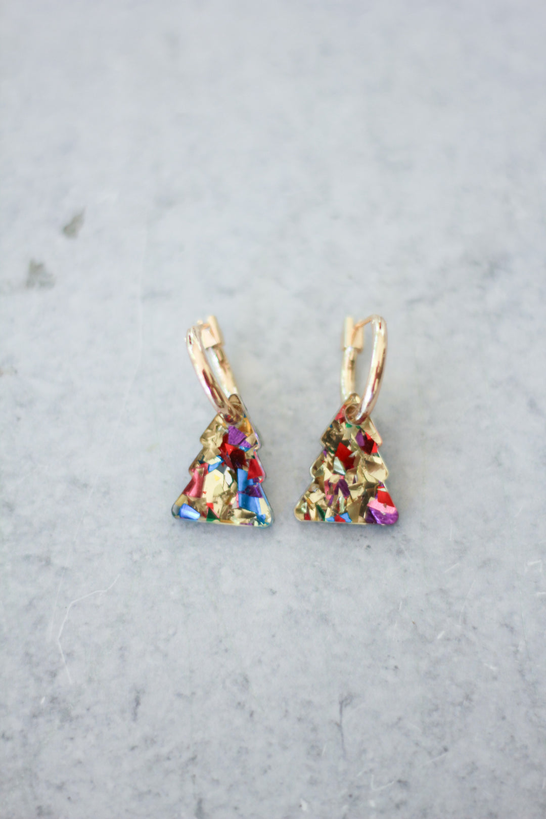Huggie Hoop Charm Earrings