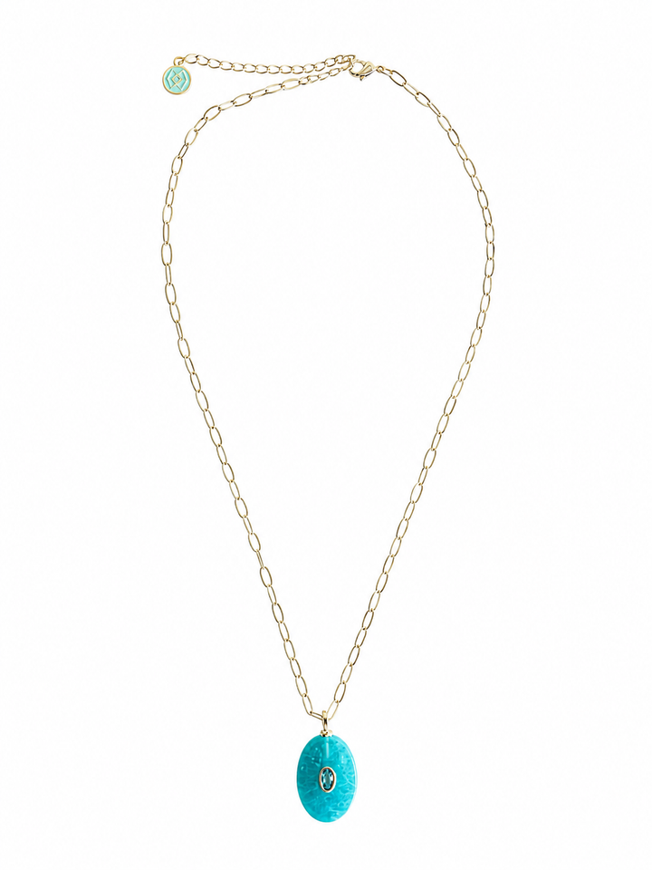 Stone Pendant Necklace
