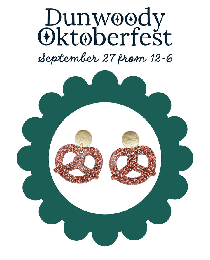 Dunwoody Oktoberfest - Pretzel Earring Pre-Order