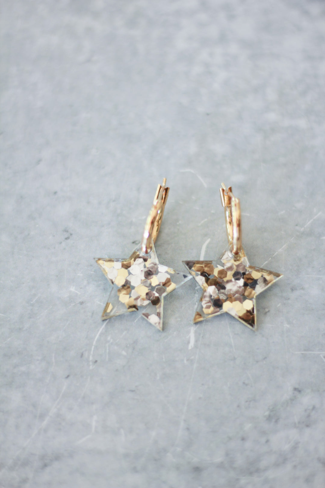 Huggie Hoop Charm Earrings