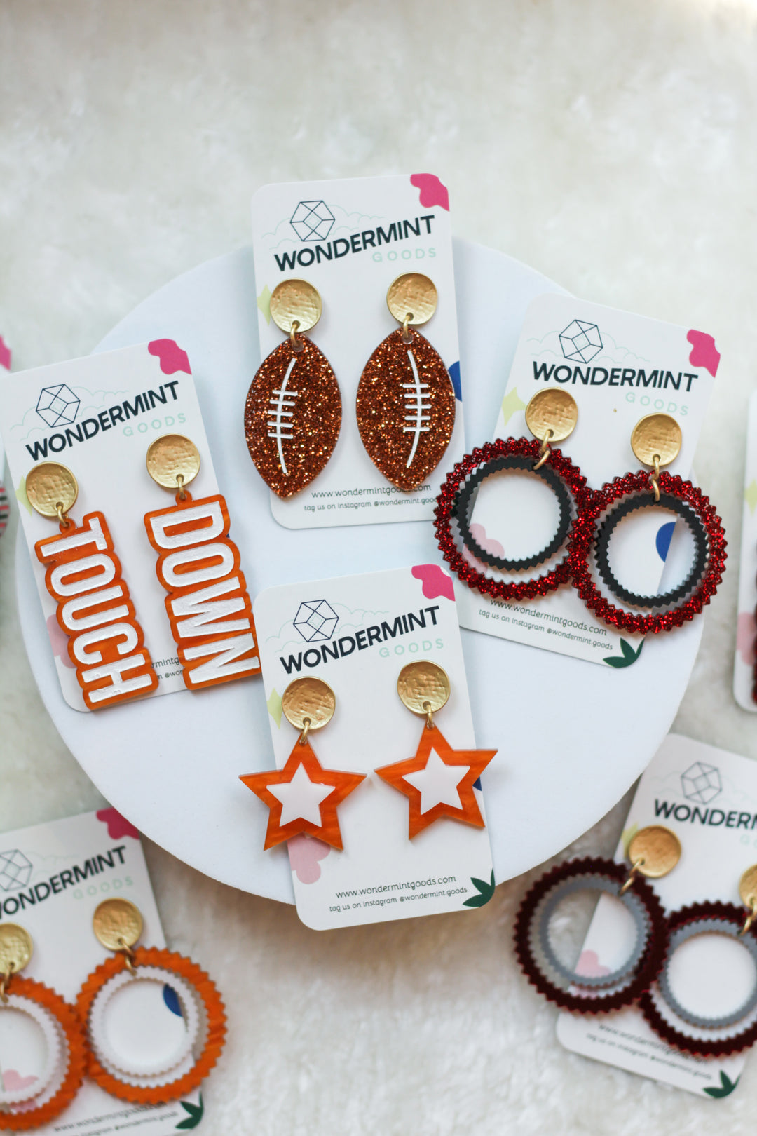 Gameday Star Earrings