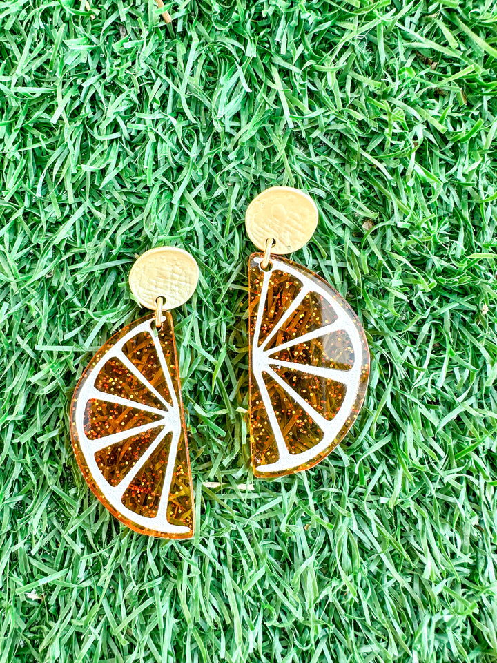 Juicy Orange Earrings