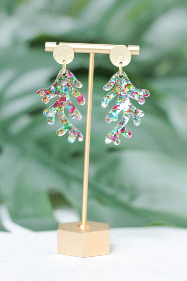 Coral Earrings