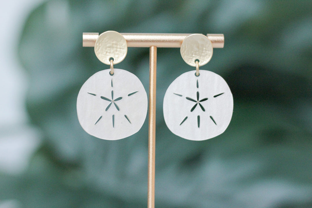 Sand Dollar Earrings