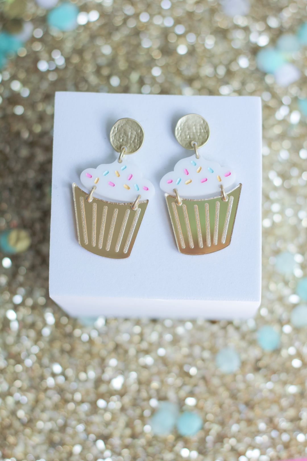 Cupcake Earrings