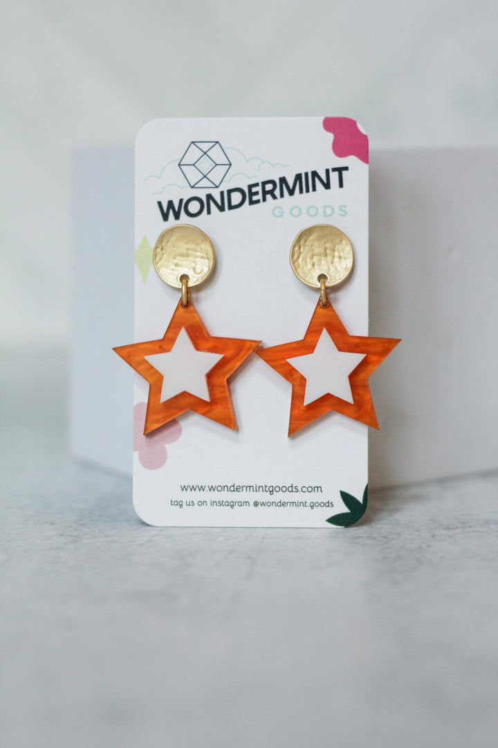 Gameday Star Earrings