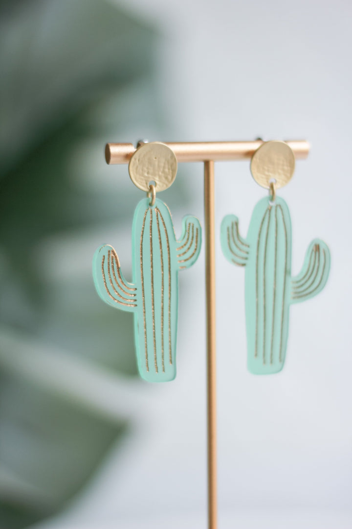 Cactus Earrings