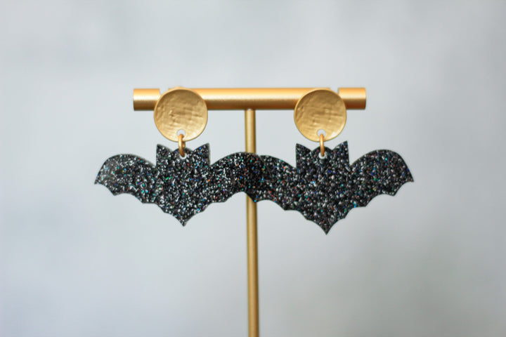 Bat Acrylic Earrings