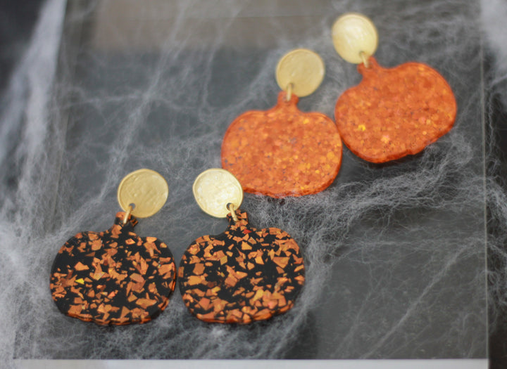 Pumpkin Earrings