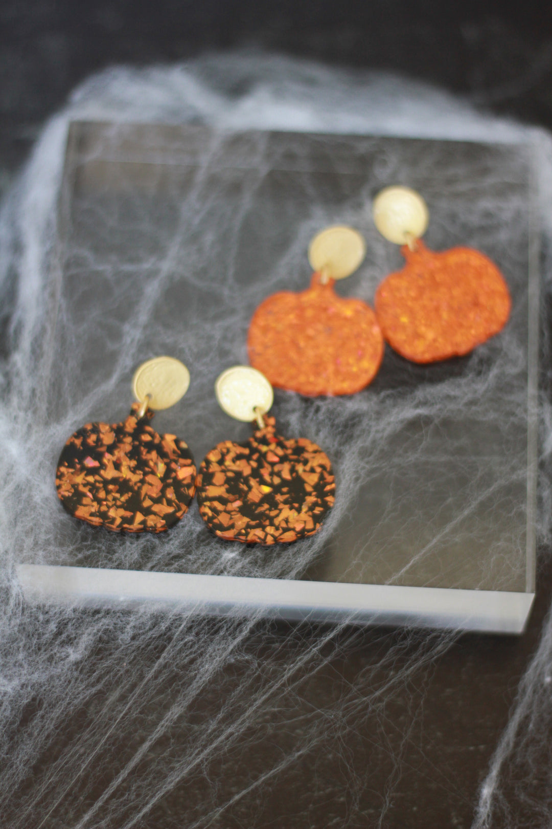 Pumpkin Earrings