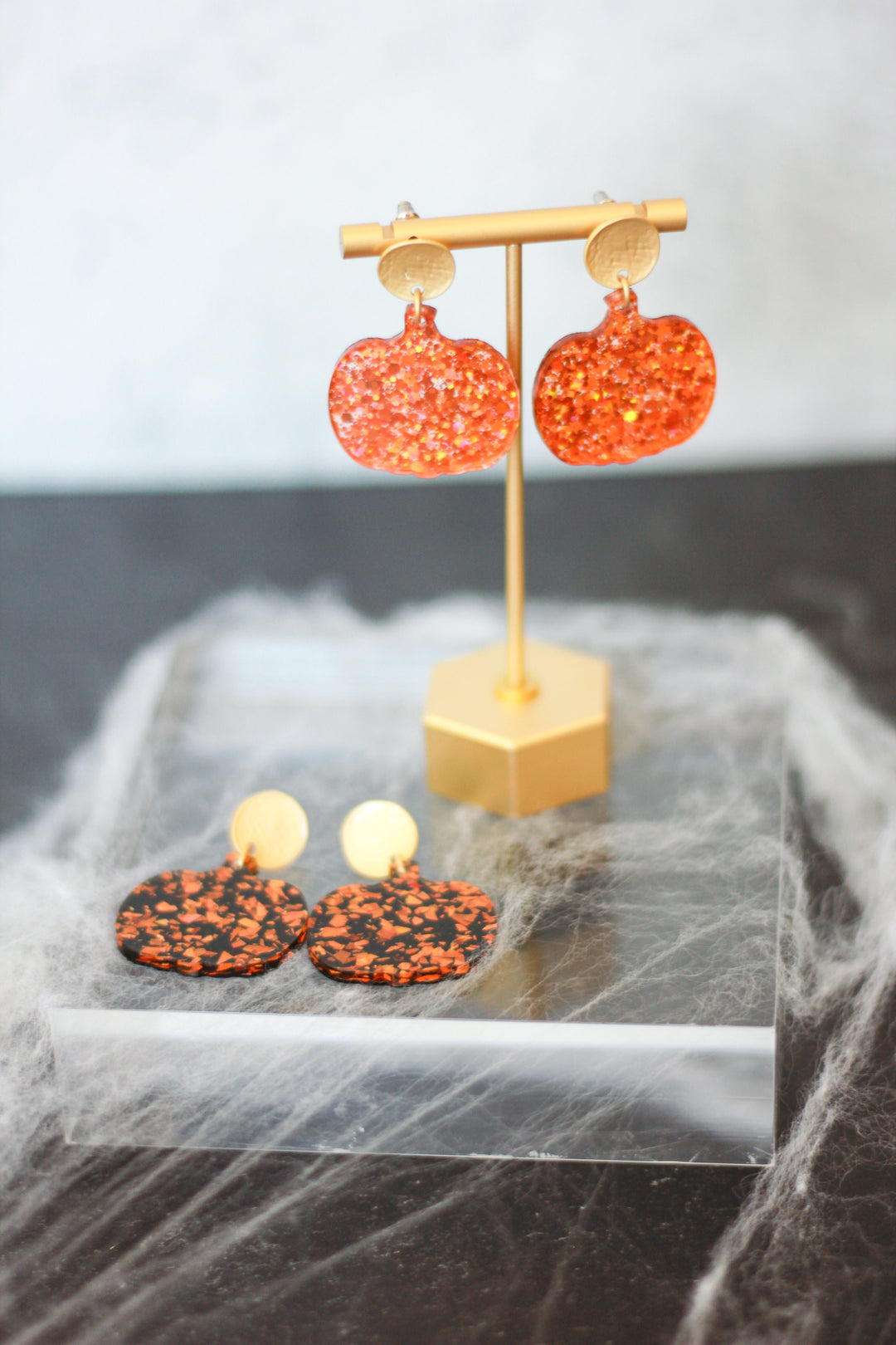 Pumpkin Earrings