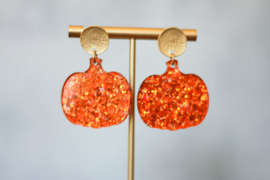 Pumpkin Earrings