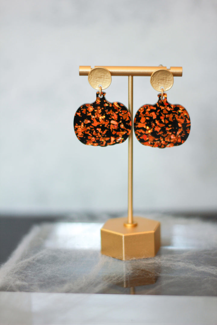 Pumpkin Earrings