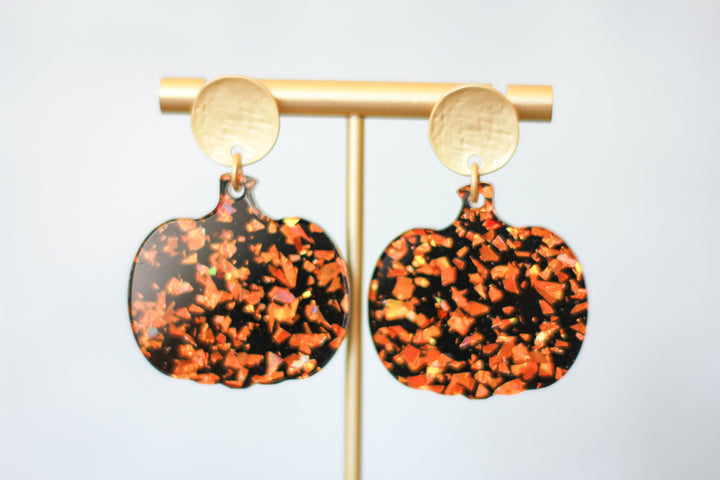 Pumpkin Earrings