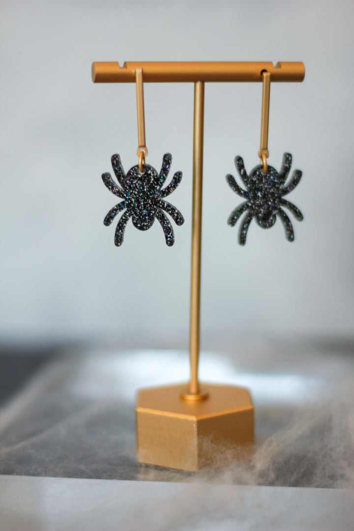 Spider Drop Earrings