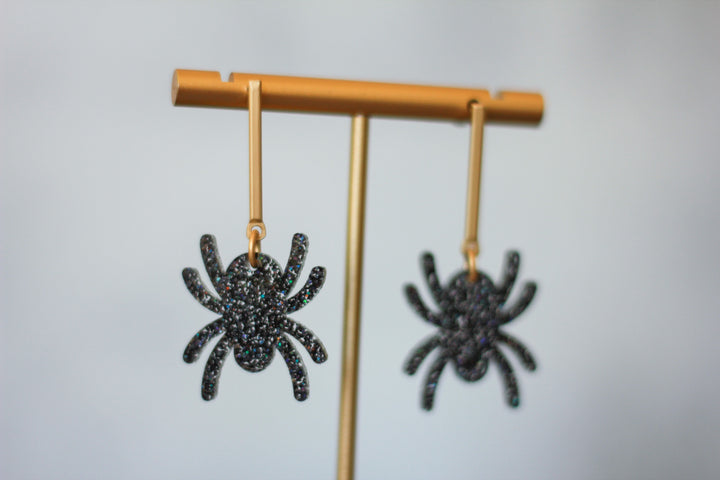 Spider Drop Earrings