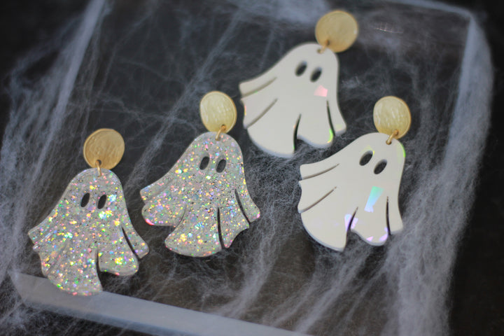 Flowy Ghost Earrings