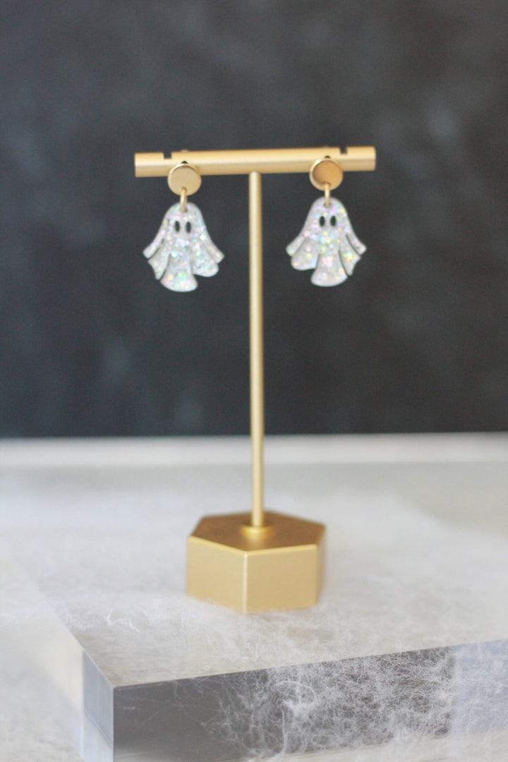 Mini Flowy Ghost Earrings