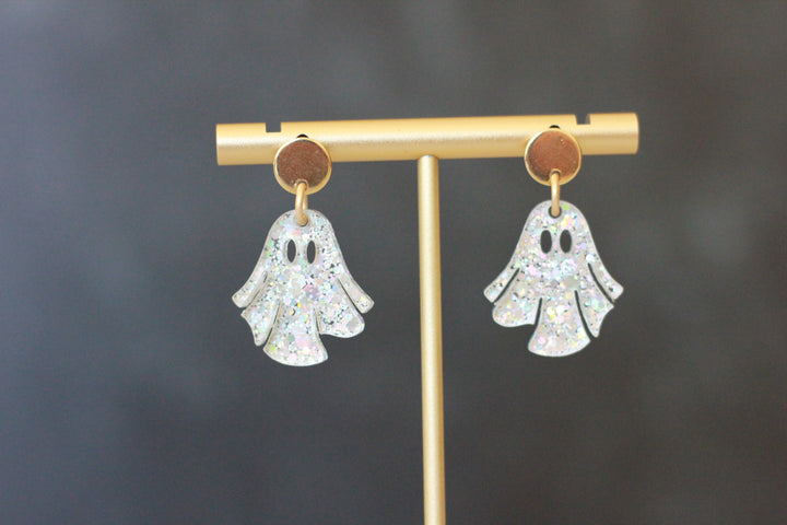 Mini Flowy Ghost Earrings