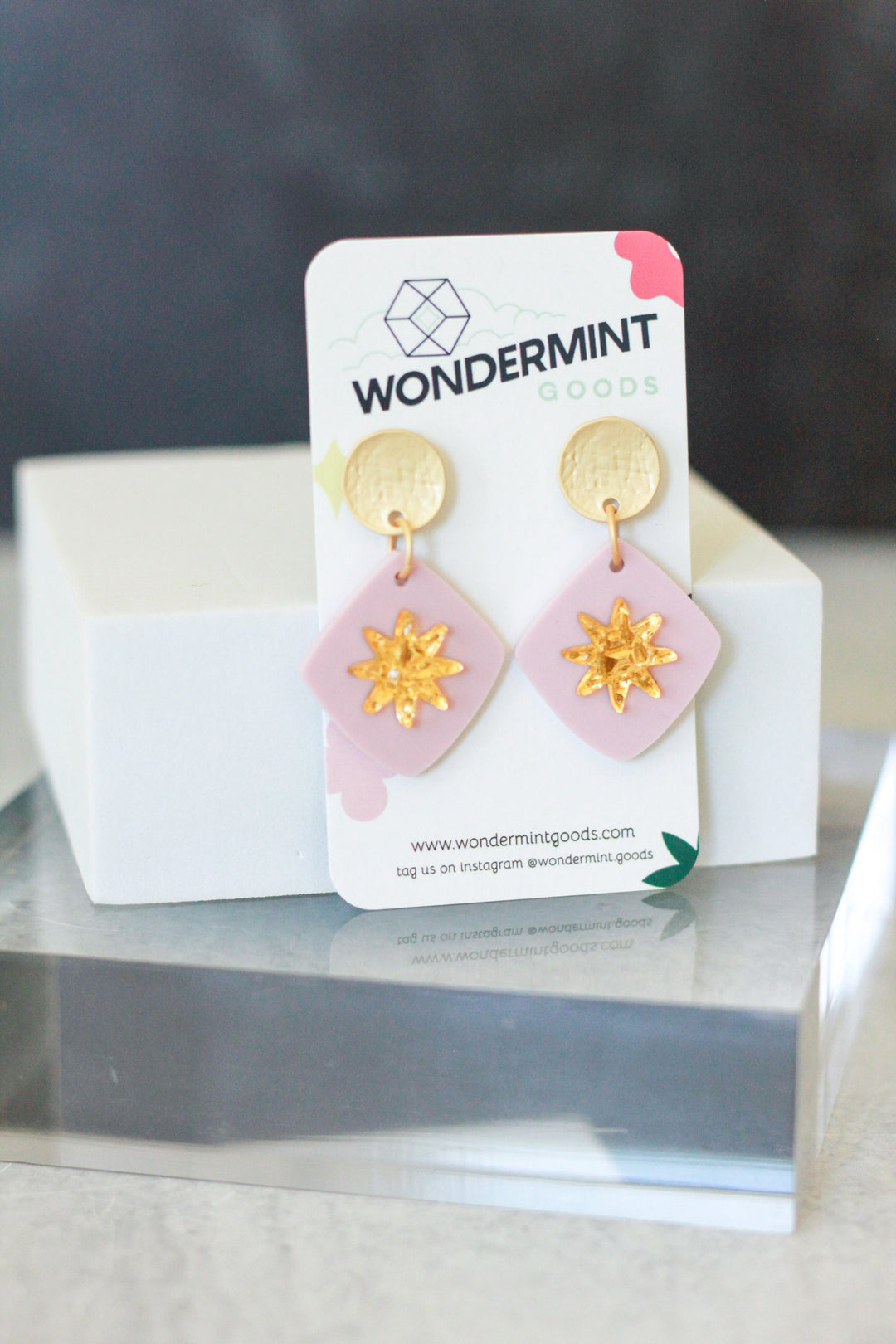 Diamond Starburst Earrings