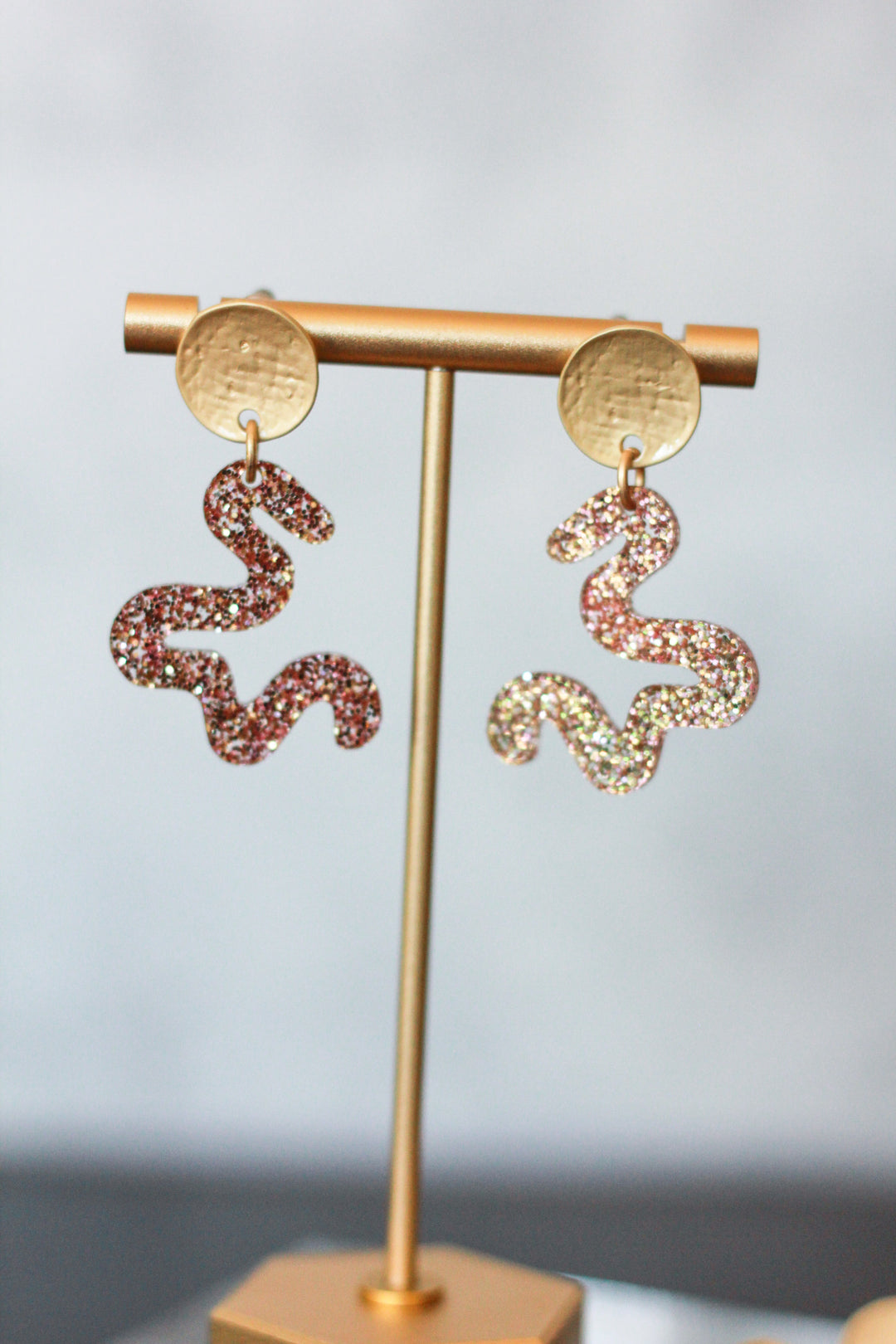 Mini Squiggle Earrings