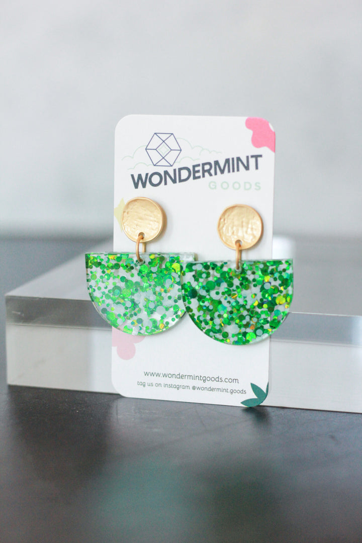 Gameday Glitter Earrings