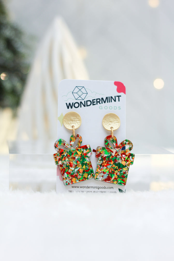 Confetti Present Earrings