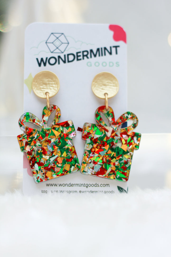 Confetti Present Earrings