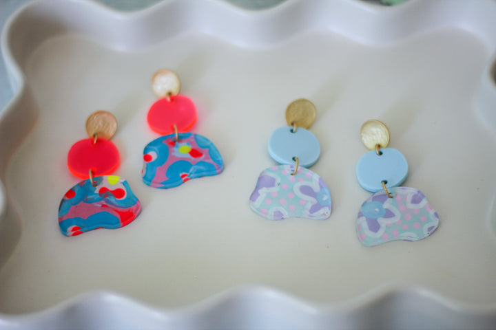 Palette Drop Earrings