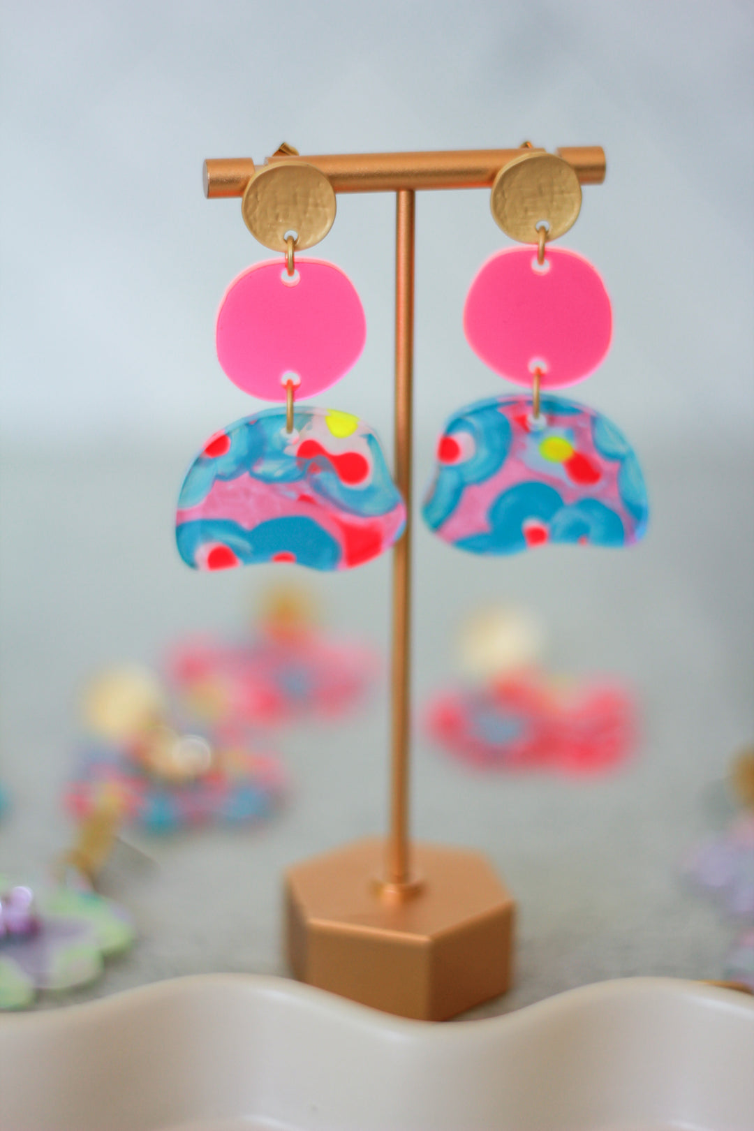 Palette Drop Earrings