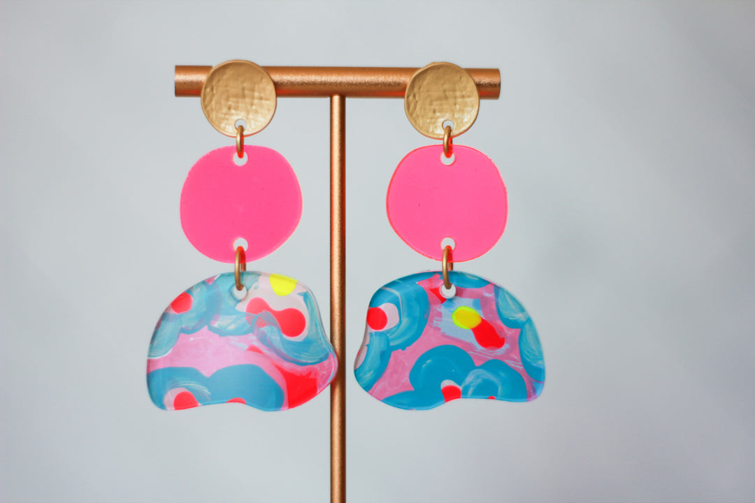 Palette Drop Earrings