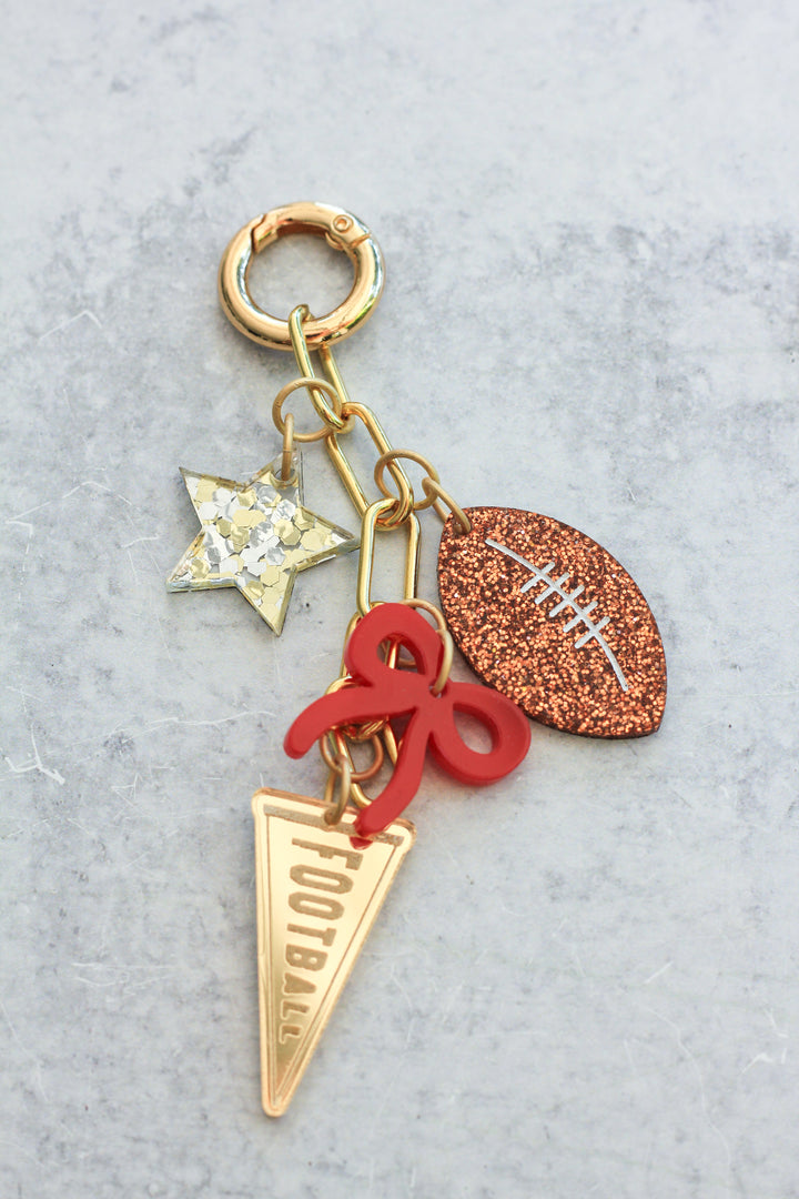 Football Bag Charm