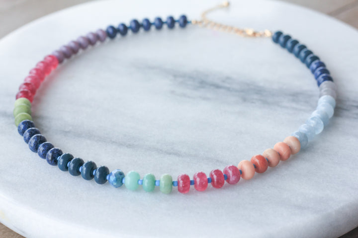 Autumn Rainbow Necklace