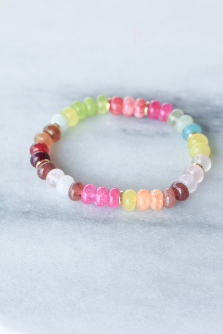 Autumn Rainbow Bracelet