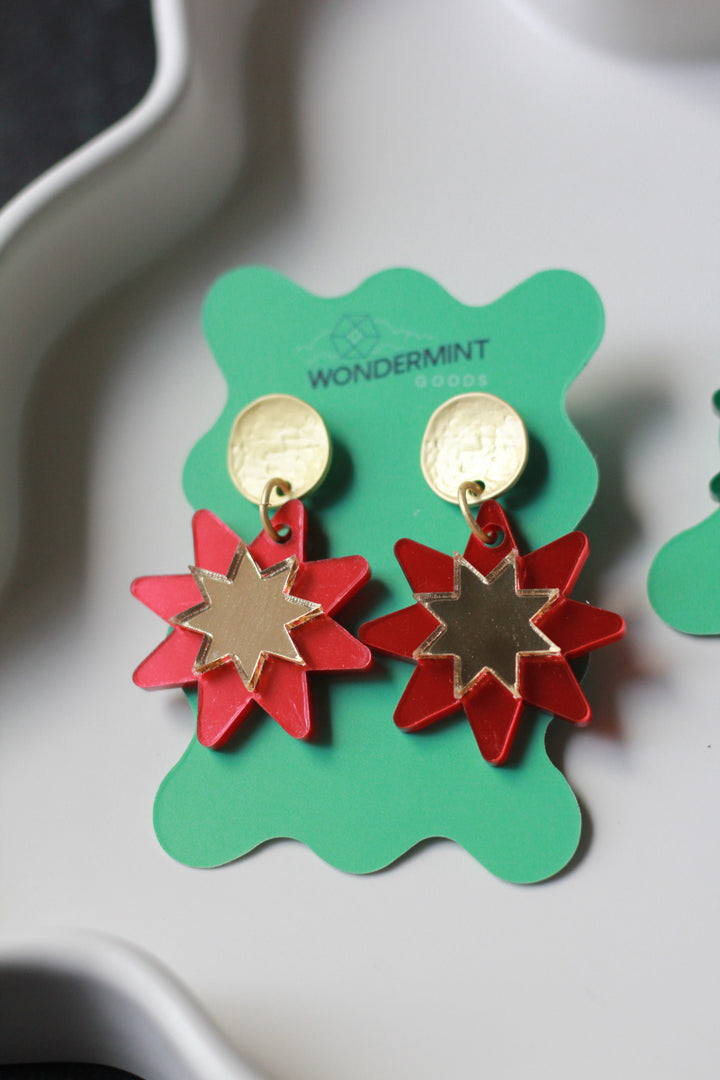 Winter Starburst Earrings