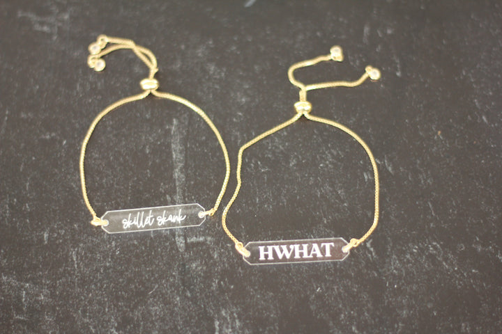 Mary Ryan Brown Acrylic Bracelets