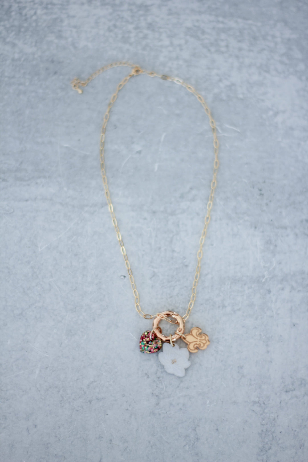 Mary Ryan Brown Charm Necklace