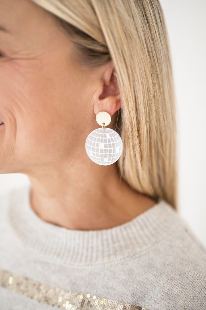 Disco Ball Earrings