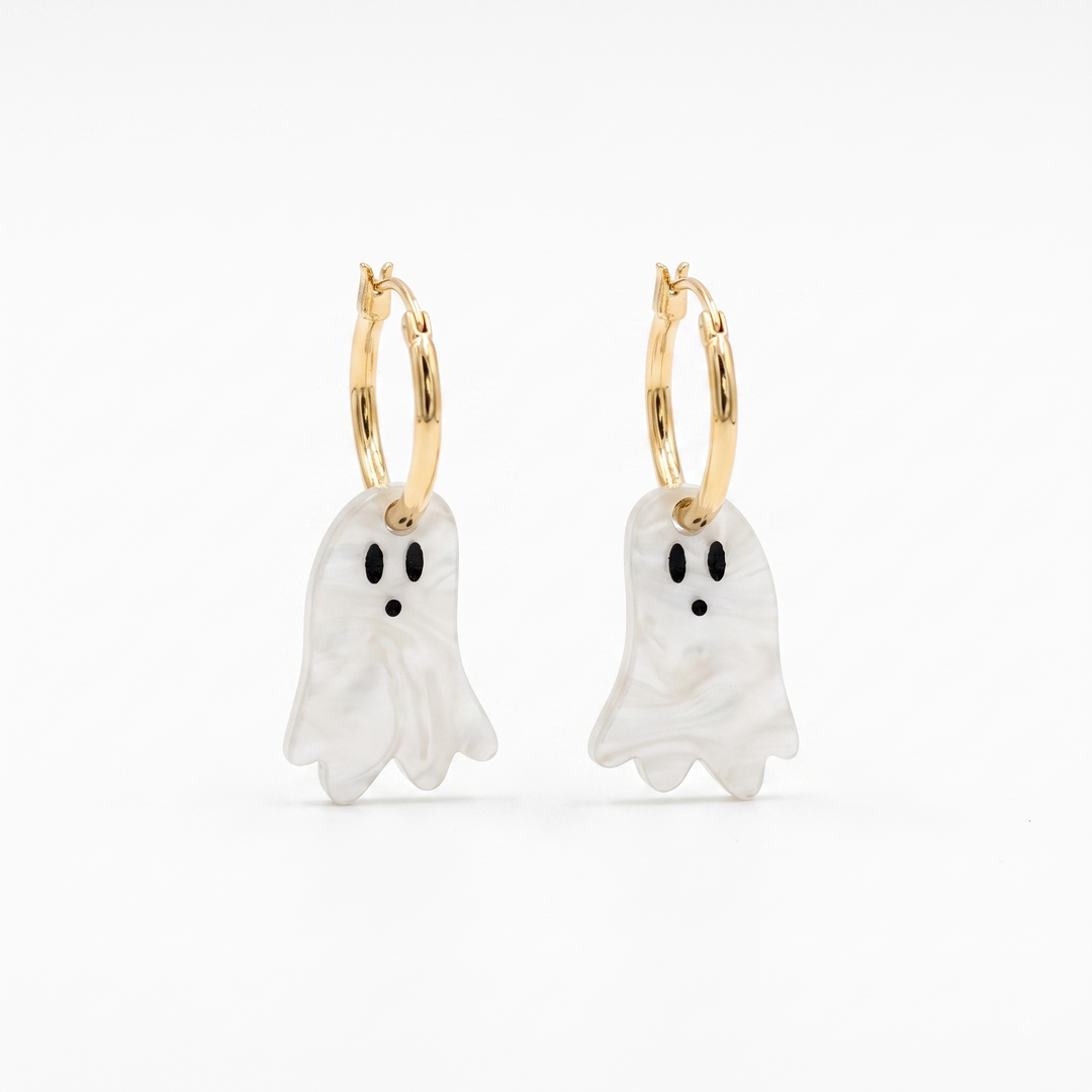 Pearl Ghost Hoops