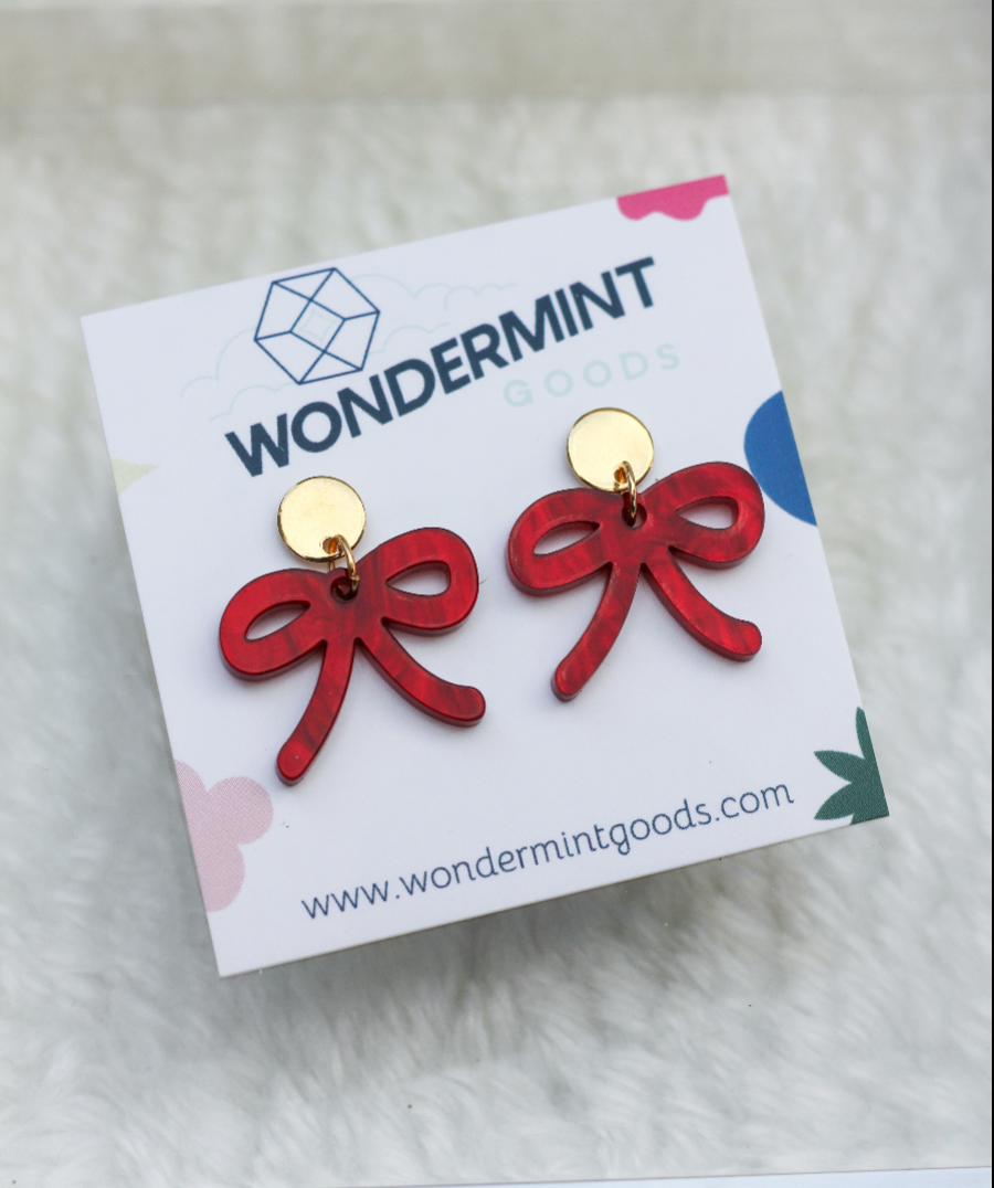 Mini Bow Earrings