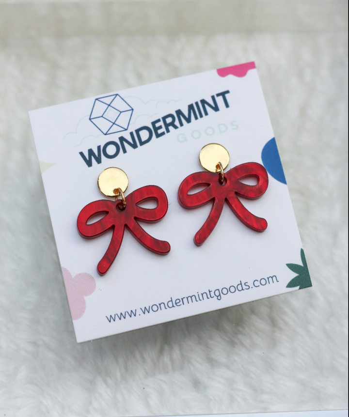 Mini Bow Earrings