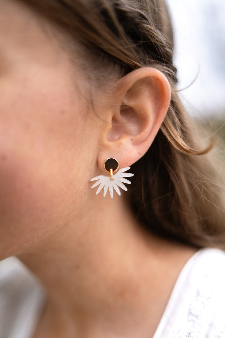 Mini Fan Earrings