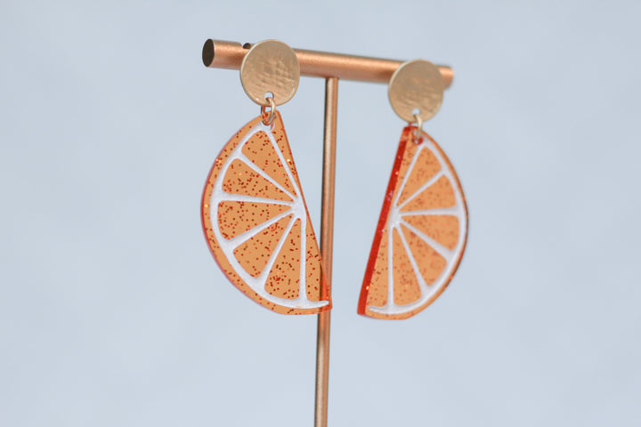 Juicy Orange Earrings